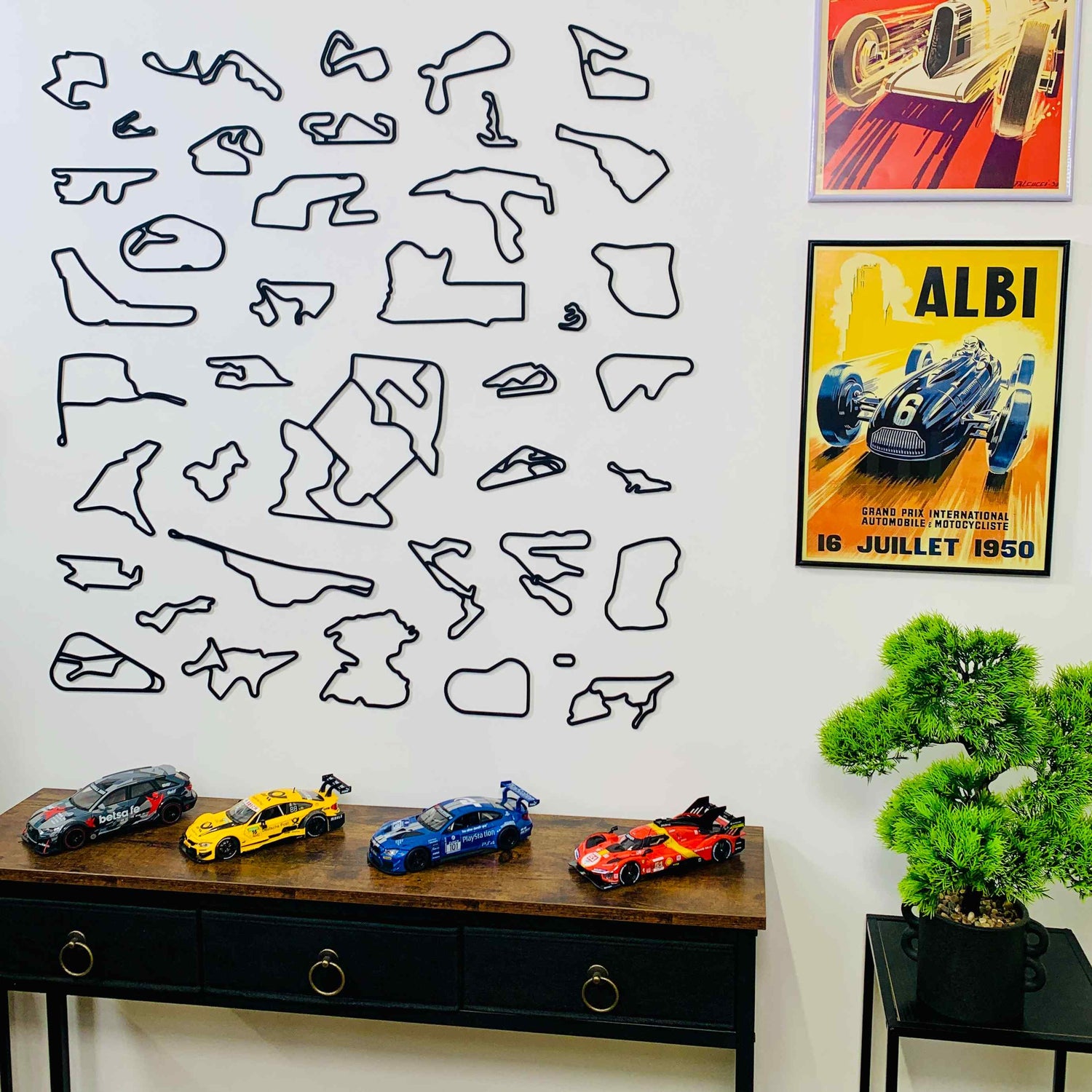 SIM Racing Circuit Wall Art – WorldRaceCircuits