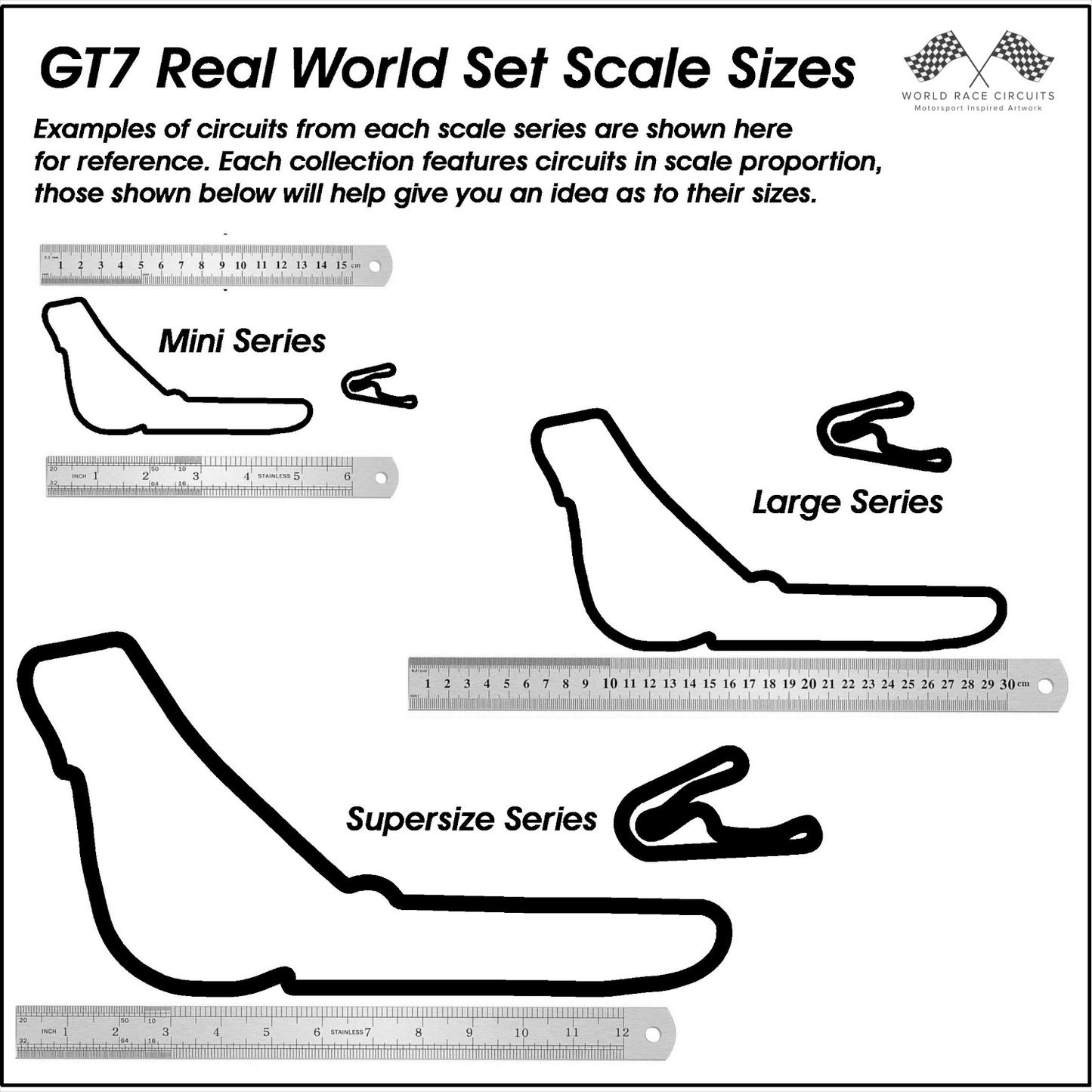 Gran Turismo 7 - Real World Circuits - Large Series